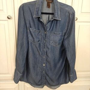 Denim Shirt-Jacket  MULTIPLES-L